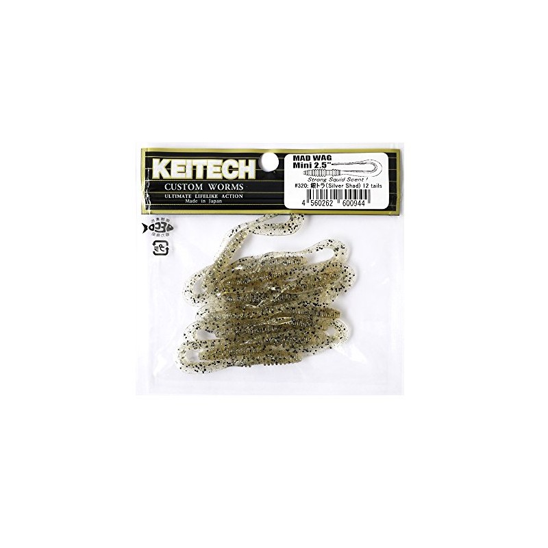 KEITECH Mad Wag Mini 2.5 Inch 320 Silver Tiger