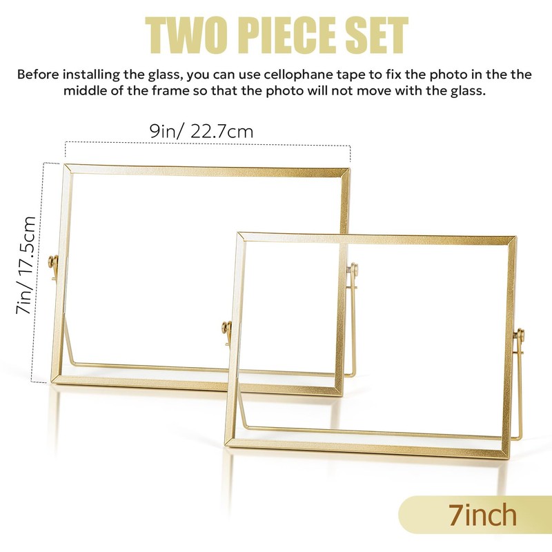 AceList 7x9 Picture Frame Set of 2 for 5x7 Picture