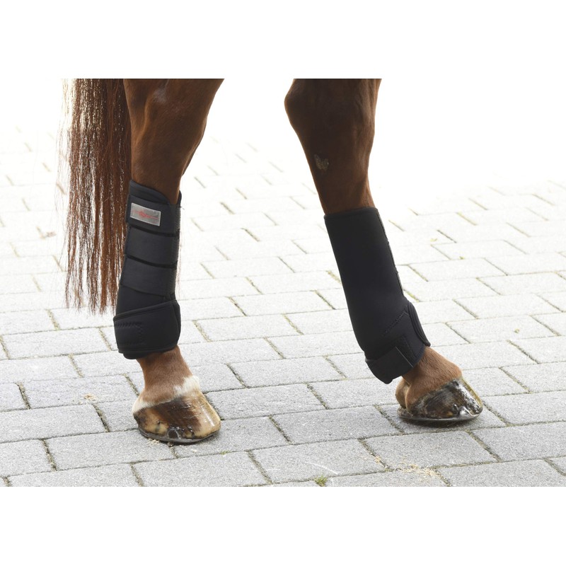 Kerbl 320133 Fetlock Boots Synthetic Rubber WB Set of 4