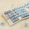 JOLINTAL 74 Keys PBT Keycaps Set Comet MDA Profile Dye