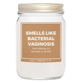 YouNique Designs, Smell Like Bacterial Vaginosis Registered Nurse Candle, 8 Oz, Funny Nurse Gifts for Women, RN Gifts for Nurses, Gi Nurse Appreciation Gifts, Future Nurse (Lavender&VanillaC 4oz)