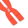 POWERTI 5pcs 0.5g Tennis Badminton Racket Weight Balance Strips Silicone