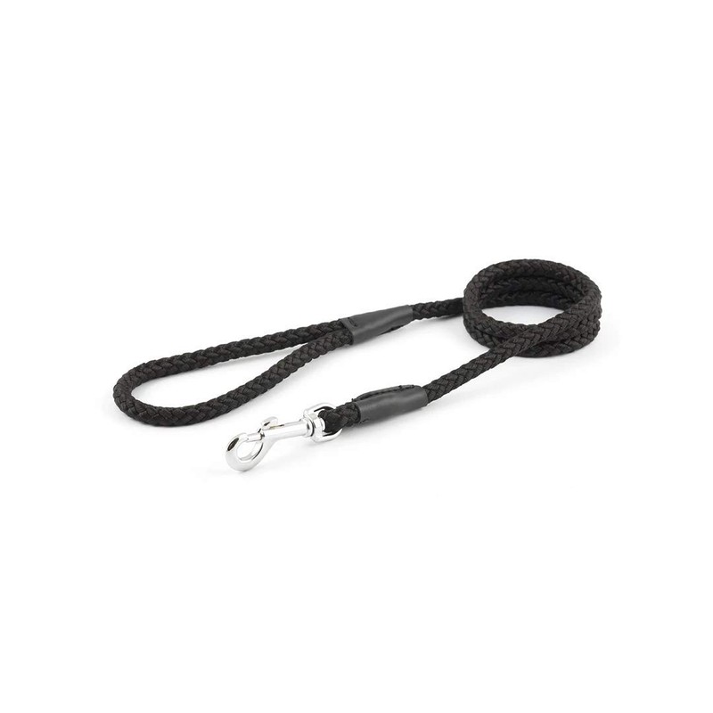 Ancol Heritage Nylon Rope Lead Green 1.07m X12mm Sz 4-8