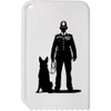 Azeeda 'Policeman Standing With Dog' Plastic Ice Scraper (IC00046339)