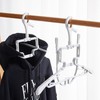 Ciieeo 2 Pcs Foldable Hanger with Hood Clip Hanger Parker