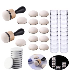 BAOFALI Mini Ink Blending Tool,with Foams Replacement Refill Foam Tool for Foams Scrapbooking Painting Drawing Art Supplies Handle Ink Tools Embossing Stencils
