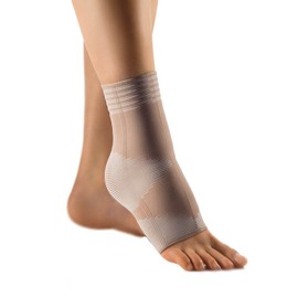 Bort Two Pull Ankle Support Ankle Foot Bandage Support, Anatomical, Skin-Coloured, S