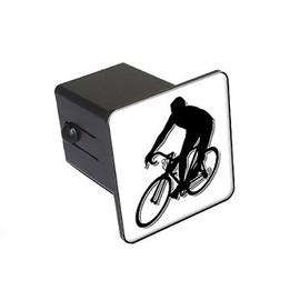 Graphics and More Cycling Cycle Biking - 2" Tow Trailer Hitch Cover Plug Insert Truck Pickup RV