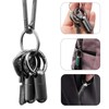 2Pcs Micro Titanium Pill Holder - Waterproof Keychain & Portable
