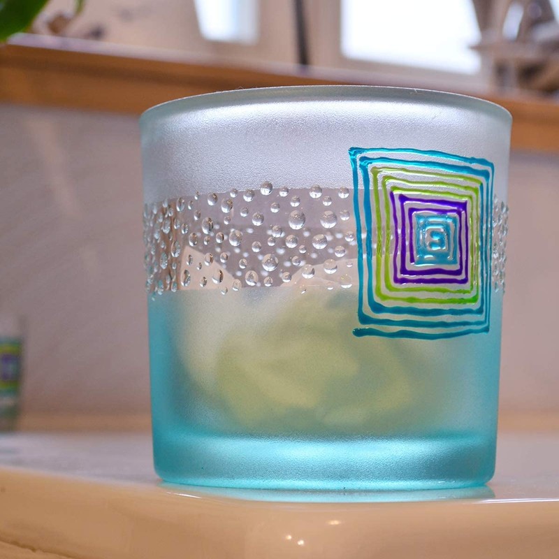 Viva Decor Glass Effect Gel, 25ml, Orange