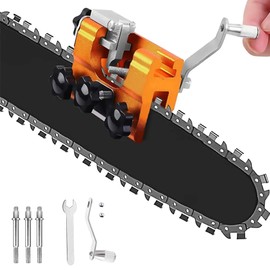 Chainsaw Sharpener, Chain Saw Sharpener Tool, Chain Saw Blade Sharpener,Chainsaw Sharpening Kit, Shirem Saw Sharpener for 14"-22" Chain Saw, Electric Saw, Garden Worker