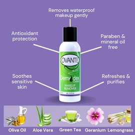 Demodex Control - Specifically Formulated Makeup Remover for Demodex Prone Skin - 4.0 Oz