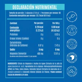 Birdman Citrato De Magnesio 400 Mg 80 Porciones 240 Cápsulas                                                                                          
