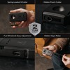 KLARO Double Torch Lighter and V-Cut Cutter, Spring-Loaded V-Cut, Swivel