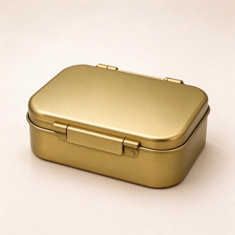 Mini Nativity Scene in a Metal Box – Portable Christmas