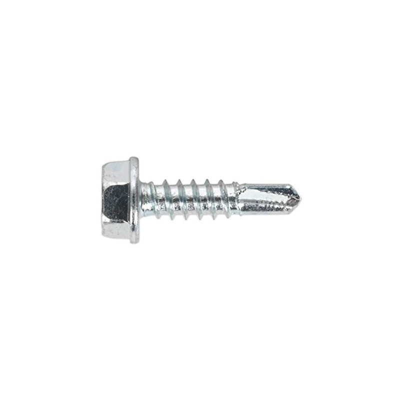 Sealey Sdhx4819 Self Drilling Screw 4.8 X 19Mm Hex Head