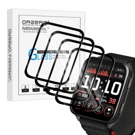 Orzero (4 Pack) Watch Screen Protector Compatible for Garmin Venu X1, PMMA and PET (Not Tempered Glass) Ultra Thin HD Full Coverage Anti-Scratch