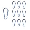 Kivomot Spring Snap Hook, 10 Pack – 304 Stainless Steel,