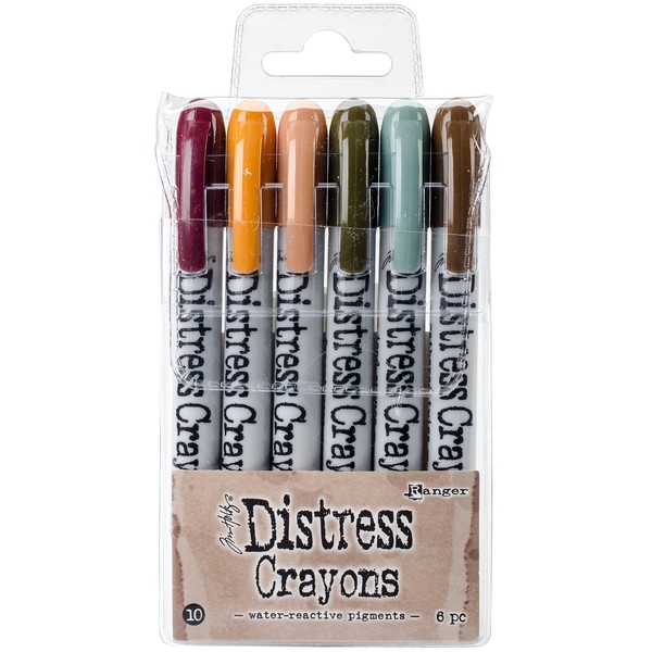 Ranger Tholtz Distress Crayon Assortment #10 Set (6 count)