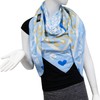 Glamexx24 Women's Scarf Love Heart Triangle Scarf Cotton Triangle Scarf