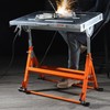 VEVOR Welding Table Foldable 30"x20", Welding Workbench Table 400lbs Load