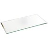 Plymor 4" x 8" Rectangle, 3mm Thick Beveled Glass Mirror,