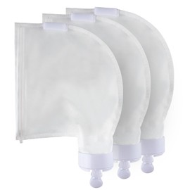 YUJHON Pool Cleaner Bags Compatible with Polaris 280/480 Pool Vacuum Cleaner or Filter Parts,All Purpose Pool Debris Replacement Bag with Zipper-3 Pack