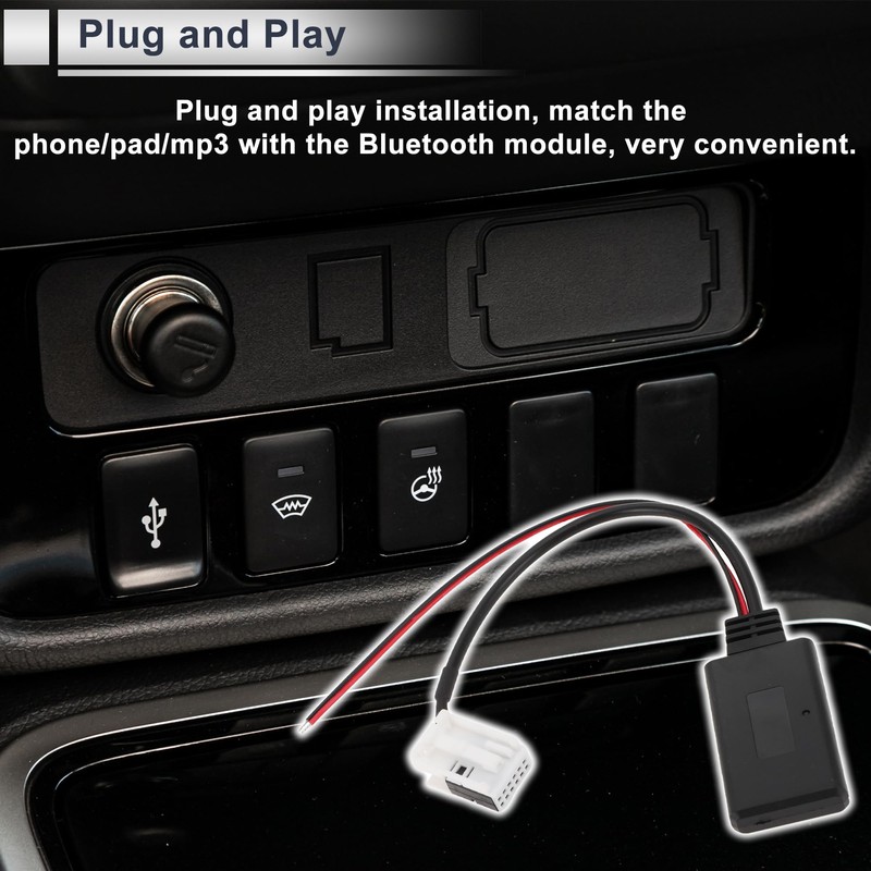 RATCHROLL Stereo Radio Harness for Volkswagen RNS510 Convenient Bluetooth AUX