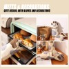 1 Pair Funny Oven Mitts, Cat Claw Mitts, Heat Resistant