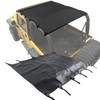 YOCTM Compatible with Jeep Wrangler TJ 1997-2006 Bikini Top Sun