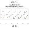 FLADEN - Baitholder Worm Sea Fishing Hooks 100 to 200