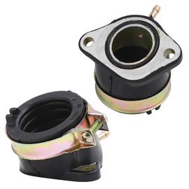 Minho Motorcycle Carburetor Interface in Rubber Material Compatible with Chinese GY6 250cc Scooter Moped CF250 Honda Helix CN250 JMstar 250