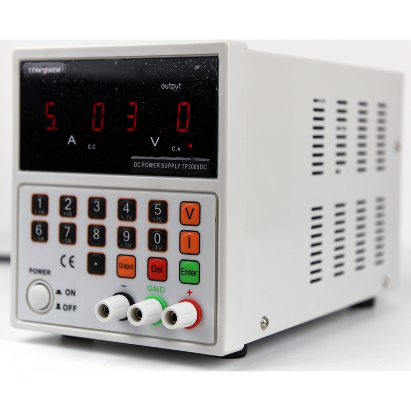 Tekpower TP3005DC, DC Power Supply 30V 5A,Computer Controlled With Direct