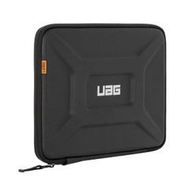 URBAN ARMOR GEAR UAG Medium Sleeve for 11-13-inch Devices Rugged Tactile Grip Weatherproof Protective Slim Secure Laptop/Tablet Sleeve, Black