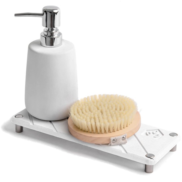 Natureva Home - Stone Sink Caddy | Fast Drying Diatomite