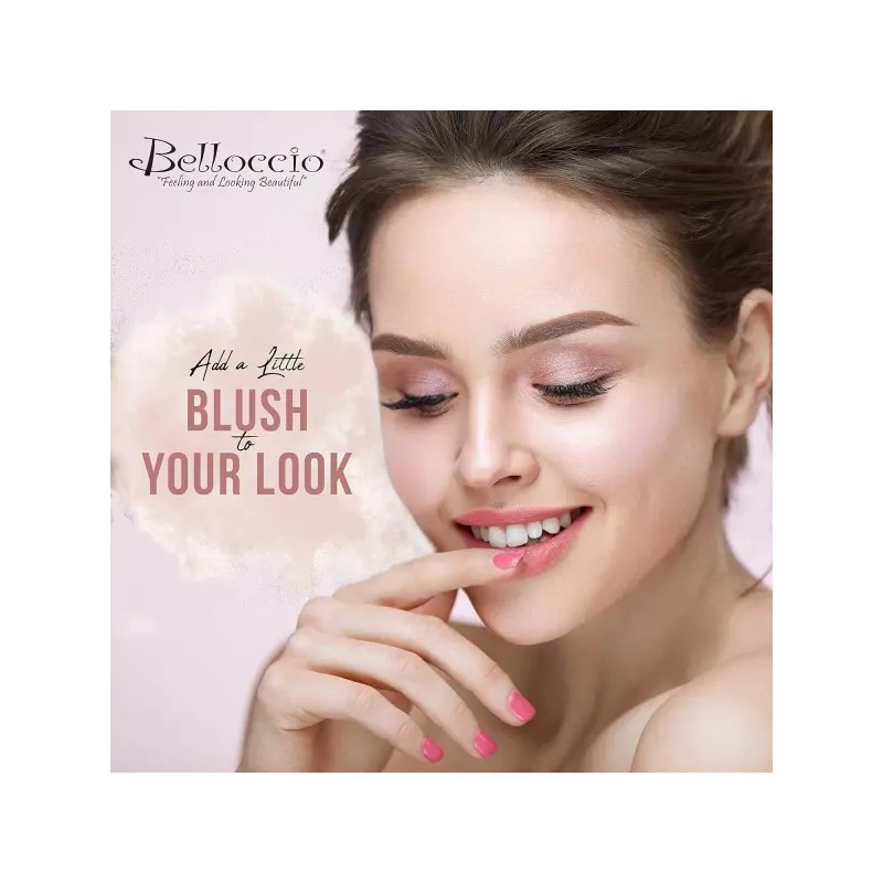 Belloccio 벨로치오의 전문가용 완벽한 에어브러시 메이크업 형광펜-쉬머 코멧 하프 온스