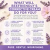 Face Moisturizer Organic Corrective Cream by BeeFriendly, USDA Certified Rich