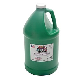 S&S Worldwide Green Color Splash Tempera Paint Gallon