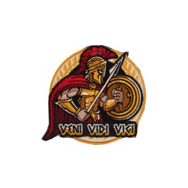 VINI VIDI VICI RUBBER VELCRO PATCH BACKPACK VEST CROSS TRAINING GYM