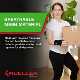 Mueller Muñequera ajustable verde – derecha SM/MD 86271 1 cada uno