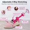 Fabulas Shoe Stretcher Women, 4-Way Adjustable Shoe Expander Widener Plastic