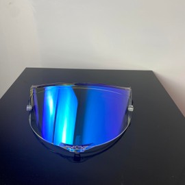 PISTA GP RR Helmet Shield Visor for AGV PISTA GP R, PISTA GP RR, CORSA R Visera Casco Moto (Revo Clear Blue-day and night)