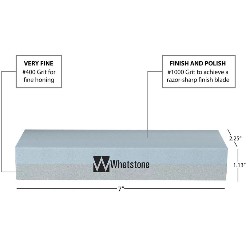 Whetstone Piedra De Afilar Doble Grano Medio-extra Fino Whetstone Japo