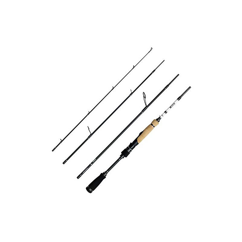 DAM Cult-X Travel Spin Fishing Rod Travel Spinning Rod 2.45