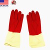 Unbranded Large Rubber Cleaning Gloves Kitchen Dishwashing Waterproof With Textured Grip
