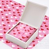 JarThenaAMCS 60 Sheets Valentine's Day Tissue Paper Pink Red White