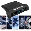 Solar Wireless Car TPMS Tyre Pressure Monitoring System + 4