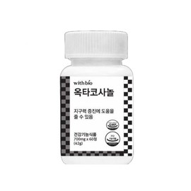 WithBio Octacosanol Prostate Residual Urine Nutrient / 위드바이오 옥타코사놀 전립선 잔뇨감 영양제