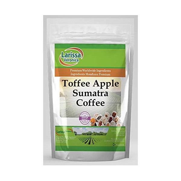 Toffee Apple Sumatra Coffee (Gourmet, Naturally Flavored, Whole Coffee Beans)