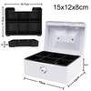 Time to Sparkle 6 inch Small Lock Box Money Safe